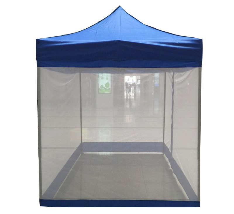 Custom pop up tent with mesh walls